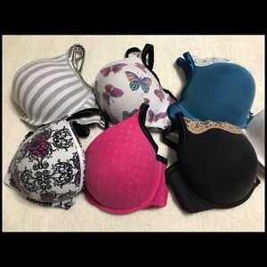 Cacique Intimates & Sleepwear - Cacique Cotton Boost Plunge Bras 44D, Lot of 6 Cacique Intimates & Sleepwear - Cacique Cotton Boost Plunge Bras 44D, Lot of 6